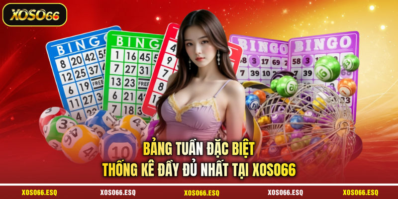 Bảng Tuần Đặc Biệt - Thống Kê Đầy Đủ Nhất Tại XOSO66