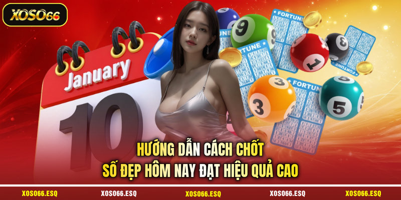 Hướng dẫn cách chốt số đẹp hôm nay đạt hiệu quả cao