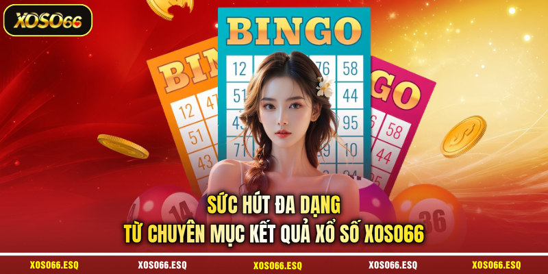 Sức hút đa dạng từ chuyên mục kết quả xổ số XOSO66
