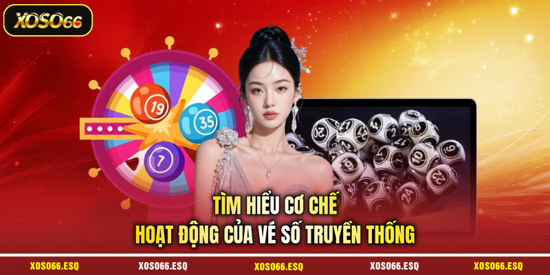 Tìm hiểu cơ chế hoạt động của vé số truyền thống