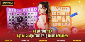 Xổ số trực tiếp - Bật mí 3 mẹo tăng tỷ lệ trúng đến 80%